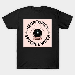 Neurospicy Spoonie Witch T-Shirt